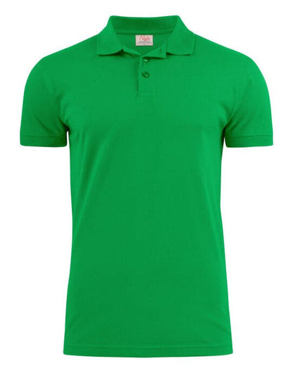 Printer Essentials Printer Mens Surf Stretch Polo - Fresh Green