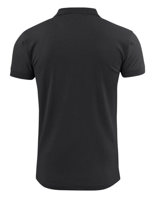 Printer Essentials Printer Mens Surf Stretch Polo - Black