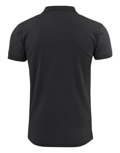 Printer Essentials Printer Mens Surf Stretch Polo - Black
