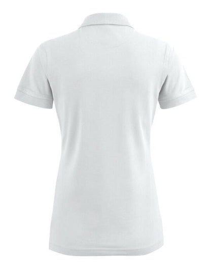 Printer Essentials Printer Ladies Surf Stretch Polo - White