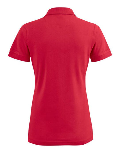 Printer Essentials Printer Ladies Surf Stretch Polo - Red
