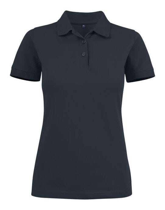 Printer Essentials Printer Ladies Surf Stretch Polo - Dark Navy