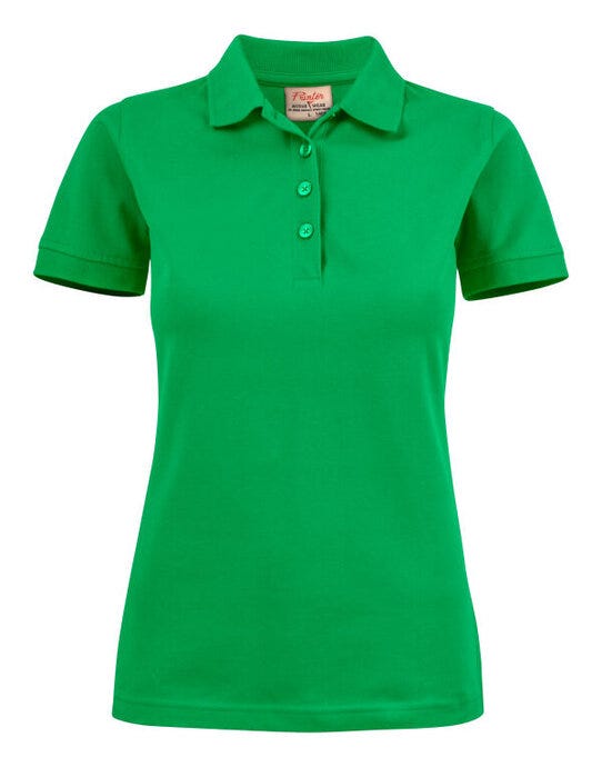 Printer Essentials Printer Ladies Surf Stretch Polo - Fresh Green