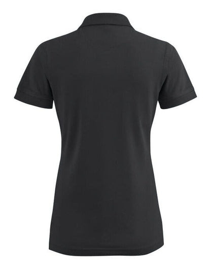 Printer Essentials Printer Ladies Surf Stretch Polo - Black