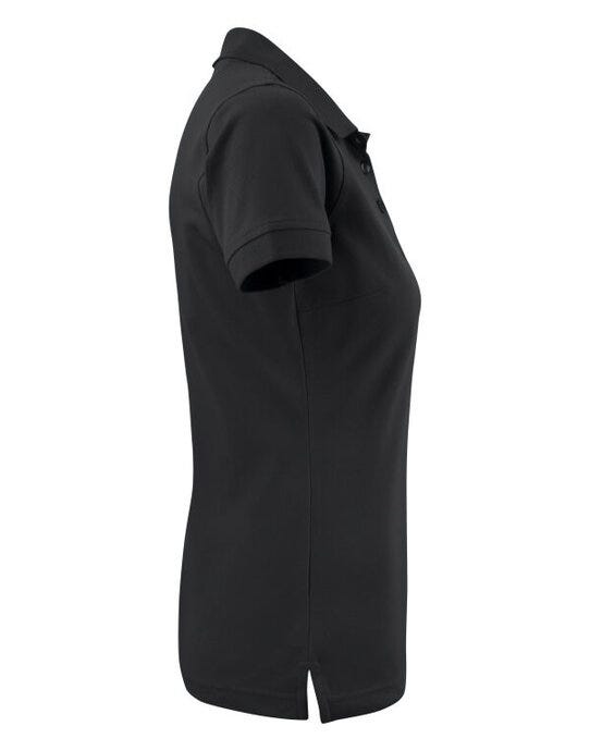 Printer Essentials Printer Ladies Surf Stretch Polo - Black