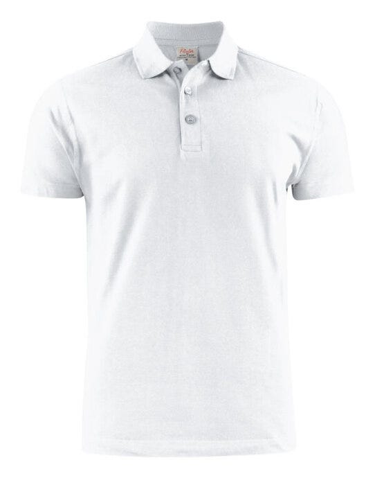Printer Essentials Printer Mens Surf Light RSX Polo - White