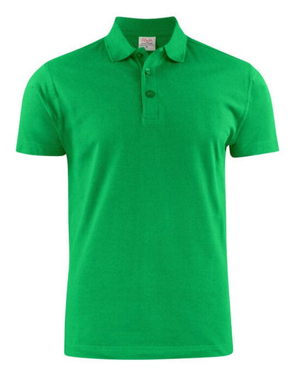 Printer Essentials Printer Mens Surf Light RSX Polo - Fresh Green