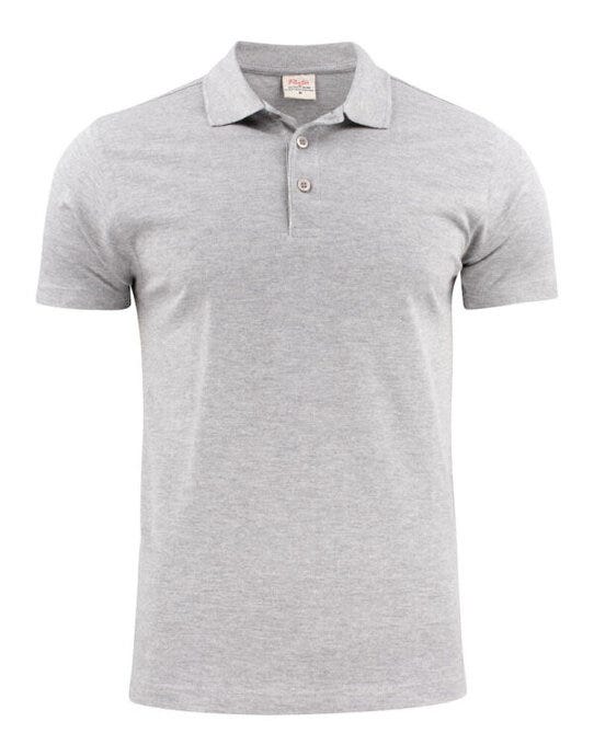 Printer Essentials Printer Mens Surf Light RSX Polo - Grey Melange