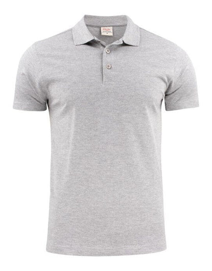 Printer Essentials Printer Mens Surf Light RSX Polo - Grey Melange