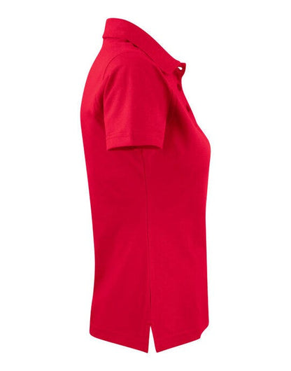 Printer Essentials Printer Ladies Surf Light Polo - Red