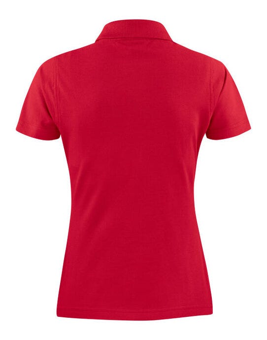 Printer Essentials Printer Ladies Surf Light Polo - Red