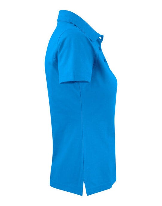 Printer Essentials Printer Ladies Surf Light Polo - Ocean Blue