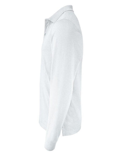 Printer Essentials Printer Mens Surf Pro LS Polo - White