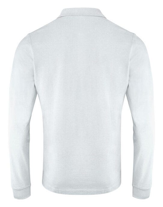 Printer Essentials Printer Mens Surf Pro LS Polo - White