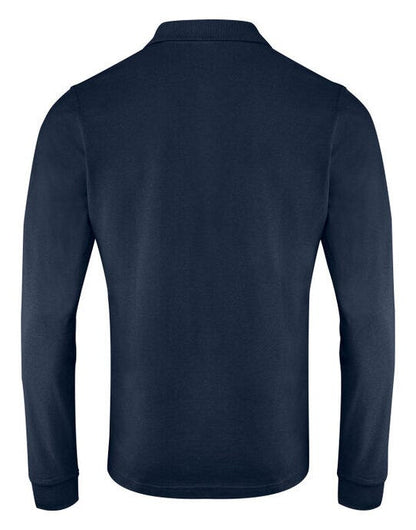 Printer Essentials Printer Mens Surf Pro LS Polo - Navy