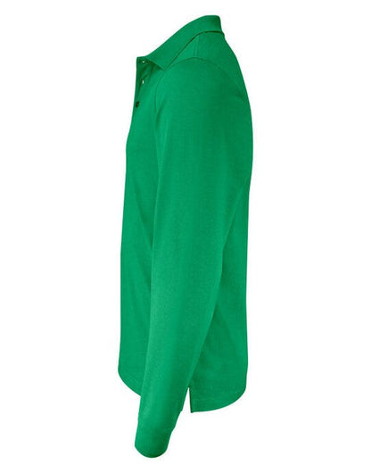 Printer Essentials Printer Mens Surf Pro LS Polo - Fresh Green