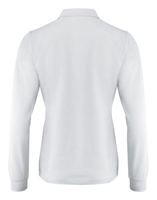 Printer Essentials Printer Ladies Surf Pro LS Polo - White