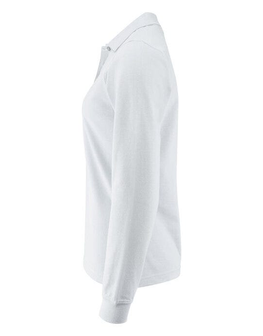 Printer Essentials Printer Ladies Surf Pro LS Polo - White