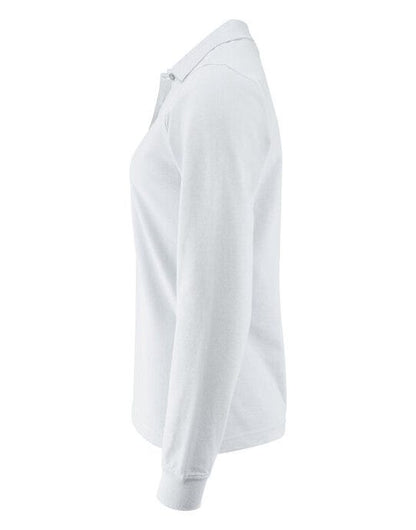 Printer Essentials Printer Ladies Surf Pro LS Polo - White