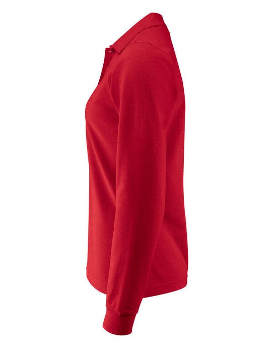 Printer Essentials Printer Ladies Surf Pro LS Polo - Red