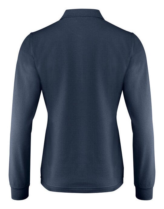 Printer Essentials Printer Ladies Surf Pro LS Polo - Navy