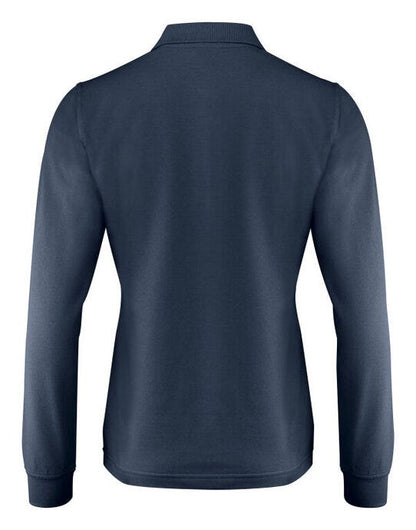 Printer Essentials Printer Ladies Surf Pro LS Polo - Navy