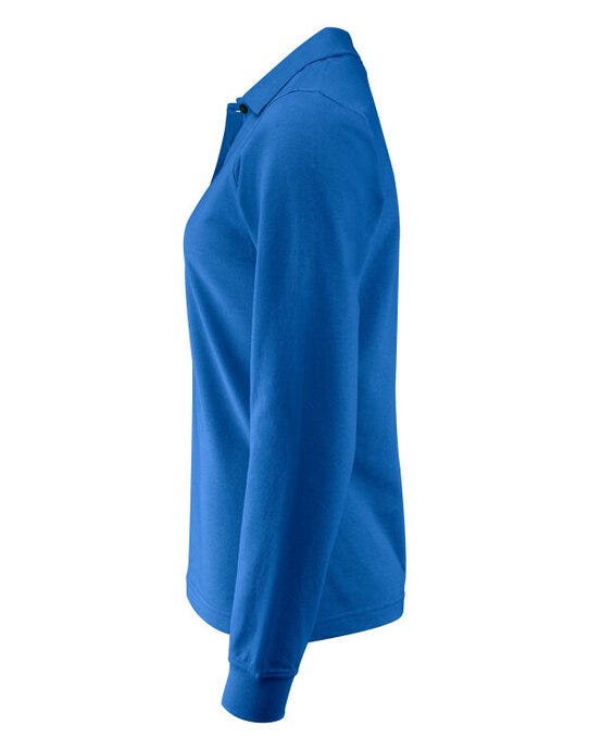 Printer Essentials Printer Ladies Surf Pro LS Polo - Ocean Blue