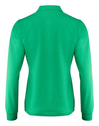 Printer Essentials Printer Ladies Surf Pro LS Polo - Fresh Green