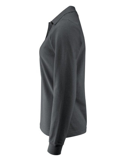 Printer Essentials Printer Ladies Surf Pro LS Polo - Steel Grey