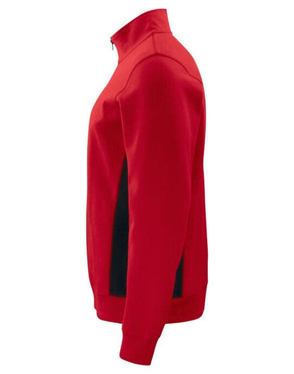 Pro-Job ProJob Prio 2128 1/2 Zip Sweatshirt - Red