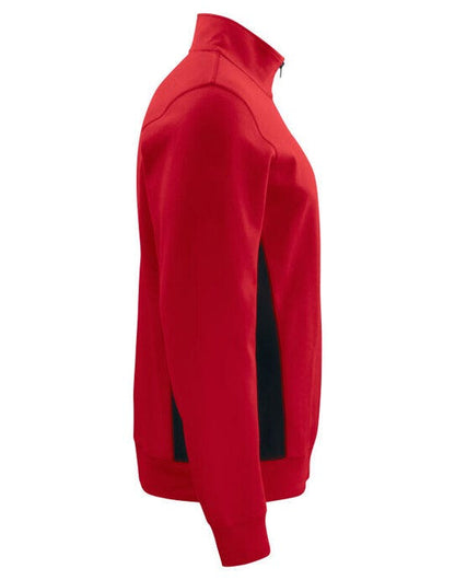 Pro-Job ProJob Prio 2128 1/2 Zip Sweatshirt - Red