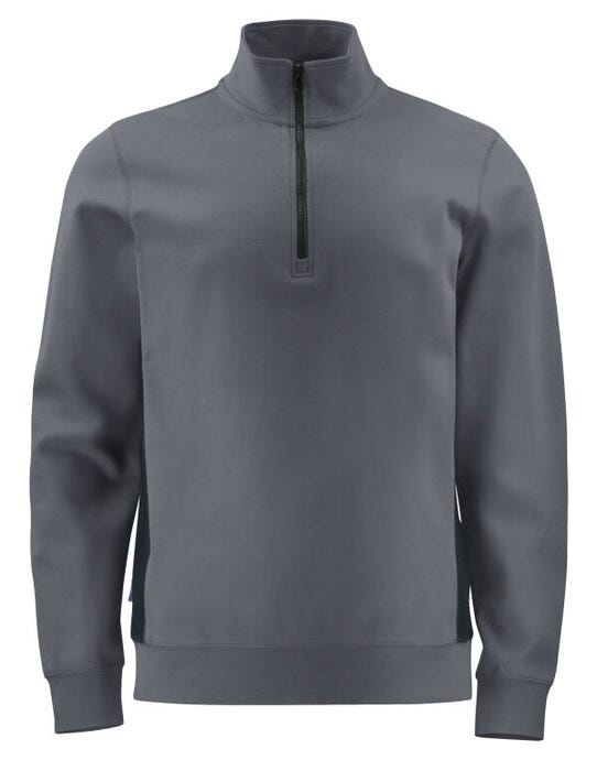 Pro-Job ProJob Prio 2128 1/2 Zip Sweatshirt - Grey