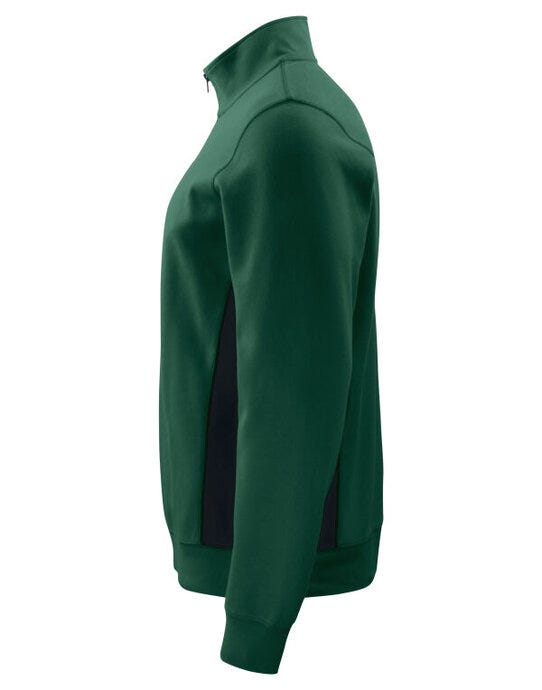 Pro-Job ProJob Prio 2128 1/2 Zip Sweatshirt - Forest Green