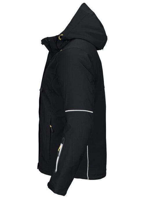 Pro-Job ProJob 3413 Ladies Padded Functional Jkt - Black