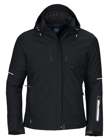 Pro-Job ProJob 3413 Ladies Padded Functional Jkt - Black