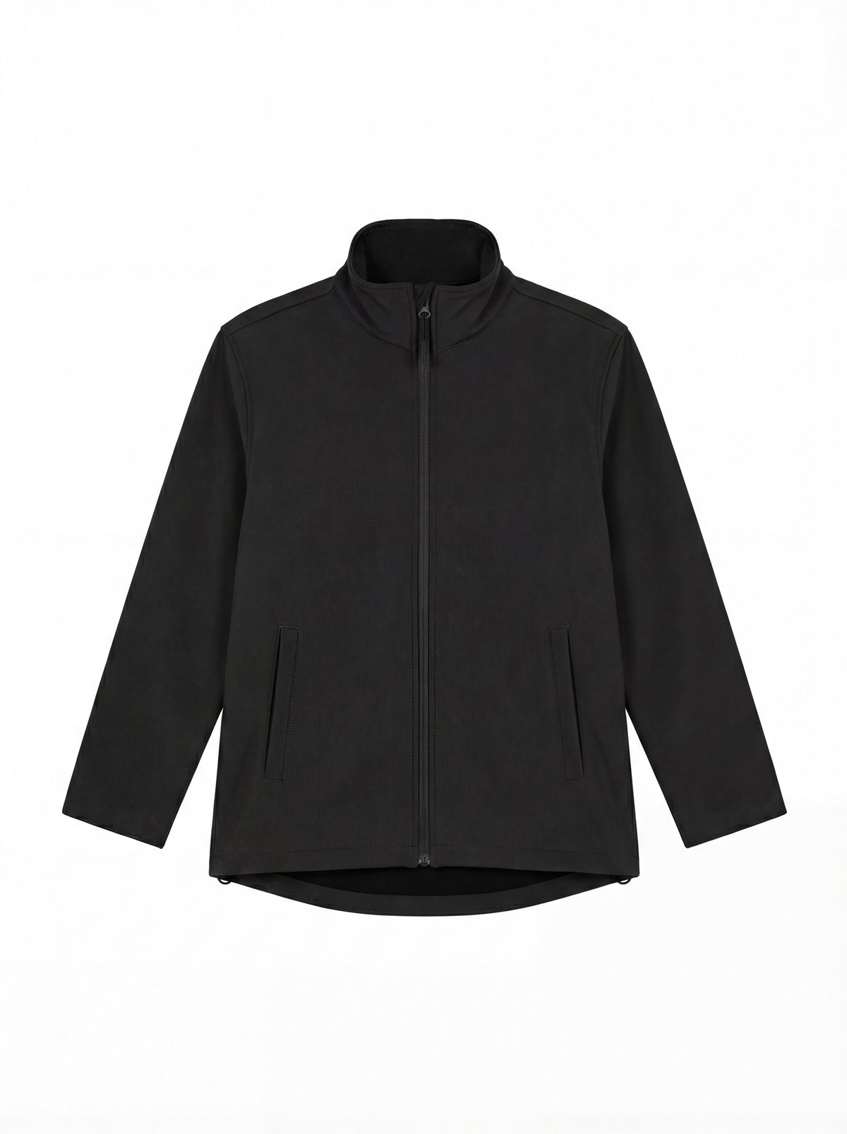 Eco Full Zip Softshell Jacket - Black
