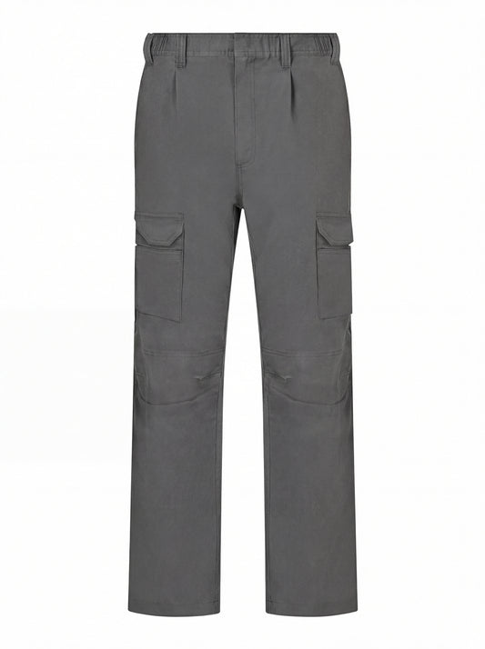 Eco Workwear Cargo Trouser - Grey