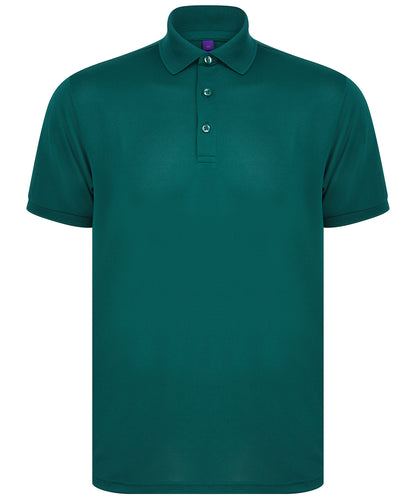 Recycled polyester polo shirt