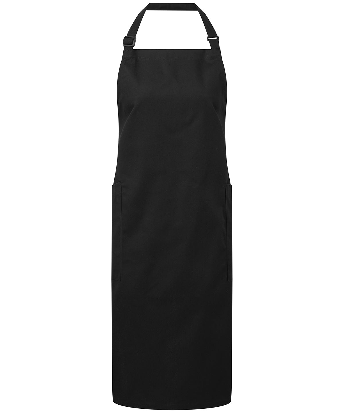 Recycled polyester and cotton bib apron, organic and Fairtrade certified PR120