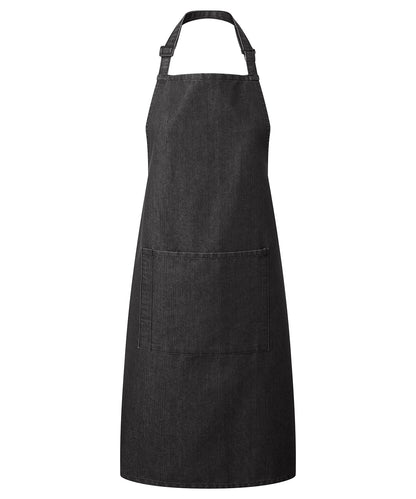 Colours bib apron with pocket PR154