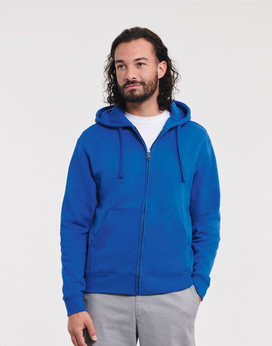 Russell Athletic Russell Mens Authentic Zipped Hood Jkt