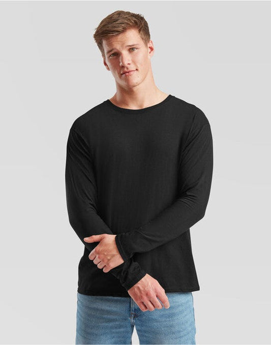 Fruit Of The Loom FOTL Iconic 150 Long Sleeve T