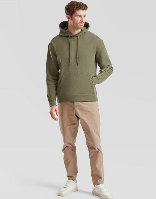 Fruit Of The Loom FOTL Mens Premium Hooded Sweat