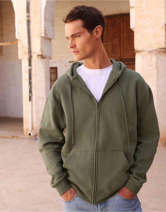 Fruit Of The Loom FOTL Iconic Premium Hooded Sweat Jacket