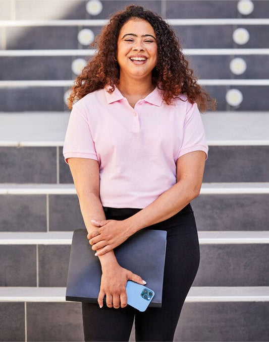 Fruit Of The Loom FOTL Ladies Premium Polo