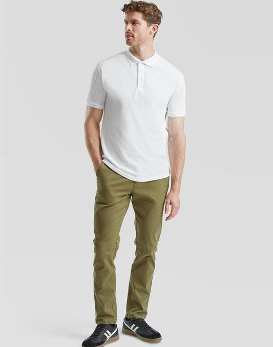 Fruit Of The Loom FOTL Mens 65/35 Heavy Polo