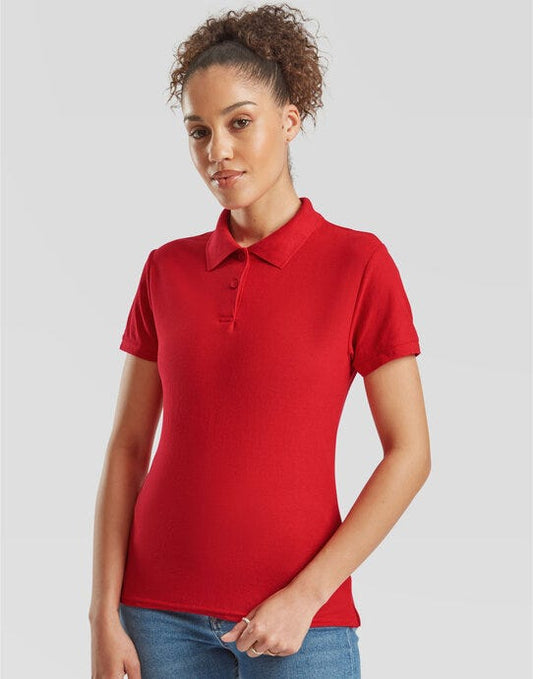 Fruit Of The Loom FOTL Ladies 65/35 Polo