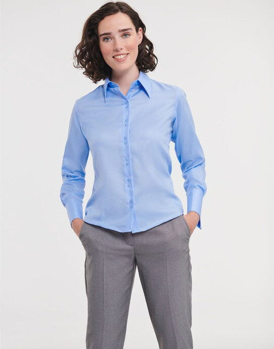 Russell Athletic Collection Russell Collection Lady LS NonIron Shirt