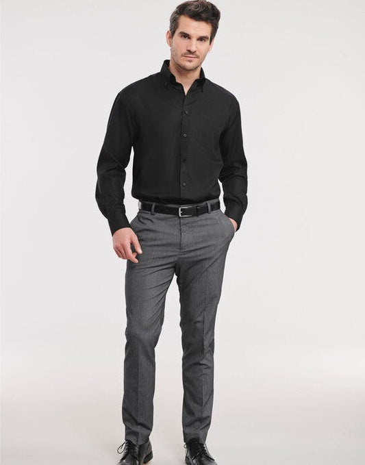 Russell Athletic Collection Russell Collection Mens LS NonIron Shirt