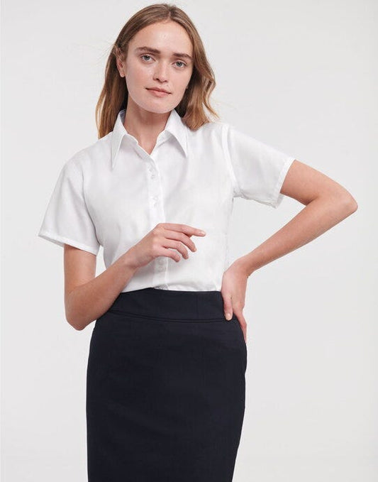 Russell Athletic Collection Russell Collection Lady SS NonIron Shirt